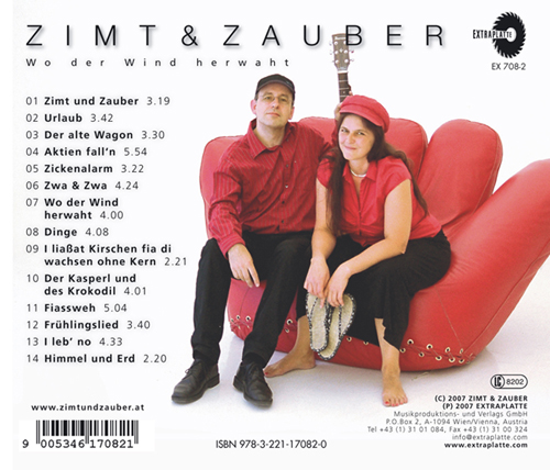 cd inlay und Track-Liste